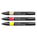 Promarker Brush Winsor & Newton, Pennarelli Base Alcool con Punta a Pennello - sfusi