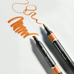 Promarker Brush Winsor & Newton, Pennarelli Base Alcool con Punta a Pennello – sfusi - 3