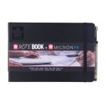 Sakura Sketchbook 21 x 14,8 Nero + Pigma Micron PN