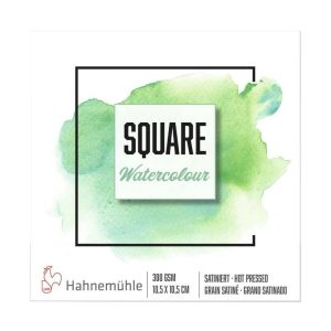 Blocco Carta Hahnemuhle Square 10,5×10,5 cm 300g/m² – 15 fogli - 1