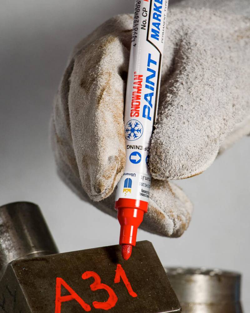 Snowman Paint Marker – Marcatore industriale professionale – sfusi - 2