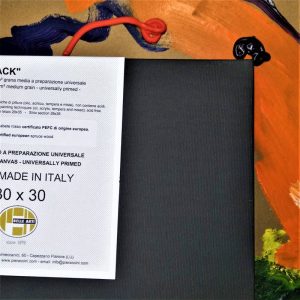 Pieraccini Tela Nera per Dipingere – Telaio Telato 40/Maxi Black - 4