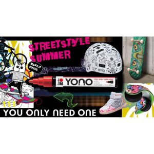 Pennarelli Acrilici Professionali – YONO Marker – sfusi 0,5-1,5mm - 1