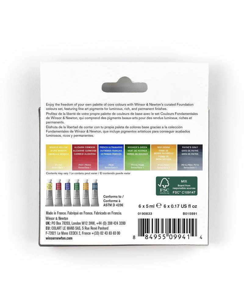 Set Acquerelli Winsor & Newton – Foundation Professional Watercolour - 1