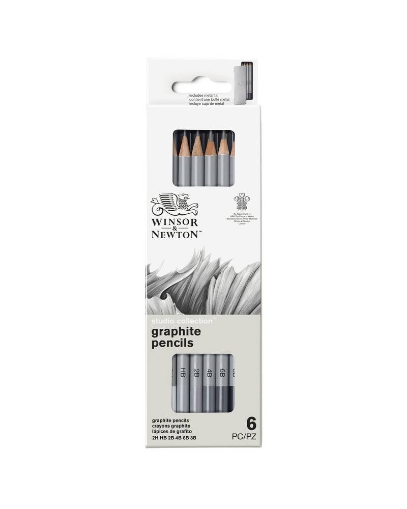 Winsor & Newton Astuccio con Matite in Grafite - 3