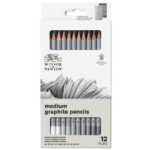 Winsor & Newton Astuccio con Matite in Grafite Morbide 