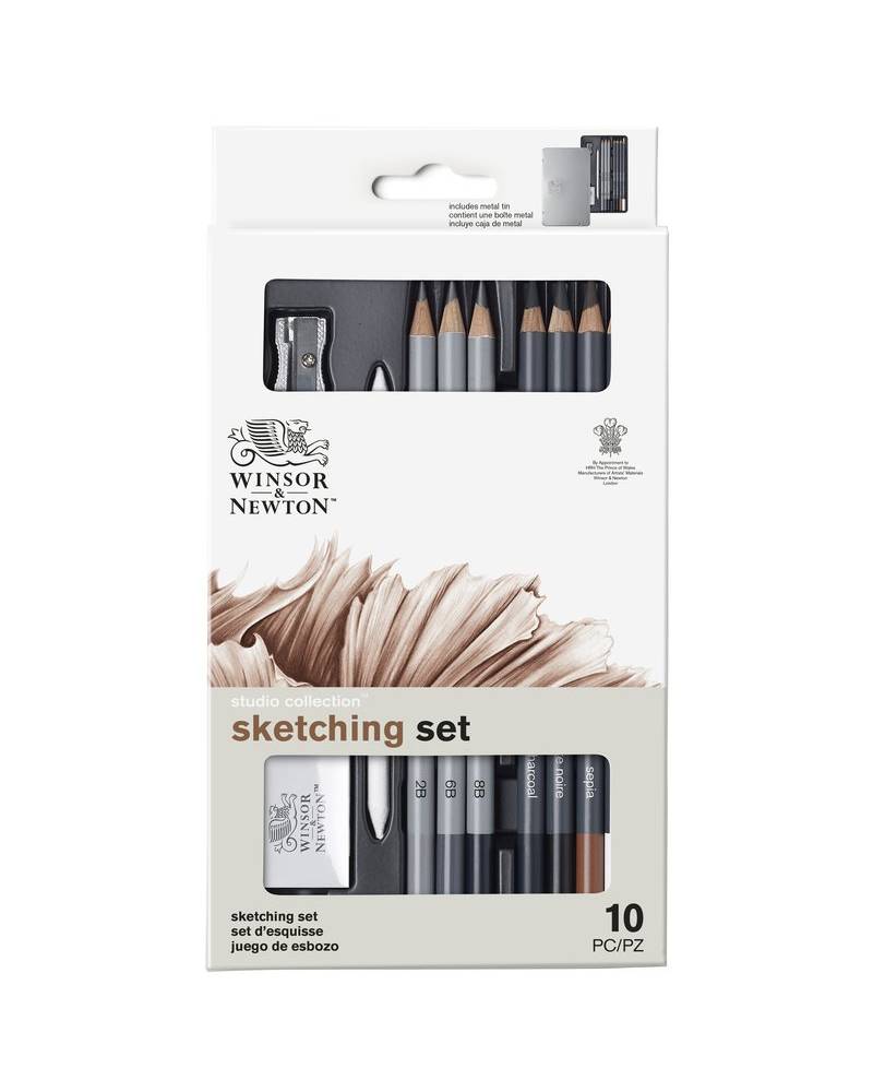 Winsor & Newton Set da Disegno – Sketching Completo con Matite e Accessori - 1