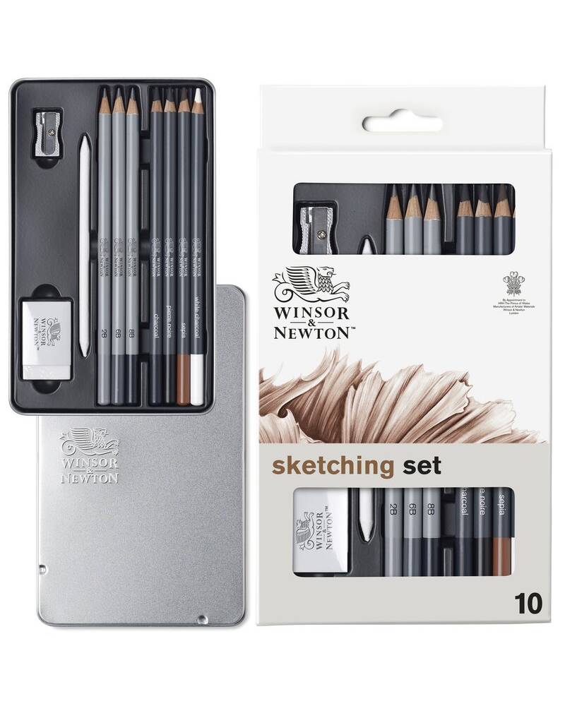 Winsor & Newton Set da Disegno – Sketching Completo con Matite e Accessori - 2