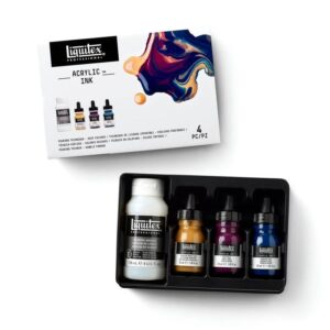 Set Inchiostro Acrilico Liquitex – Deep Colours Pouring Technique 30ml - 3