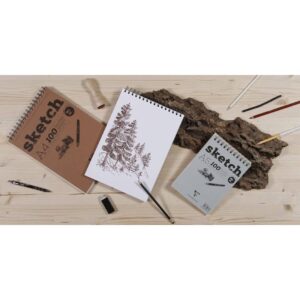 Blocco di carta Sketch 90g Clairefontaine – fogli microperforati A5 – Avorio - 2