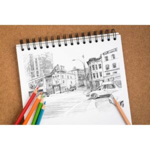 Blocco di carta Sketch 90g Clairefontaine – fogli microperforati A5 – Avorio - 5
