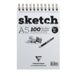 Blocco di carta Sketch 90g Clairefontaine – fogli microperforati A5 - Avorio