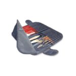 Astuccio porta pennelli in tessuto semi-rigido