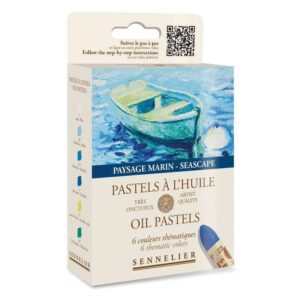 Set Pastelli ad Olio Sennelier – 6 Colori per Paesaggi Marini