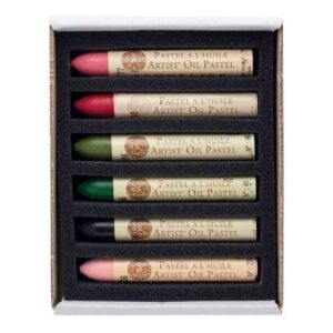 Set Pastelli ad Olio Sennelier – 6 colori floreali selezionati