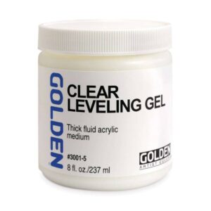 FOTO DI Golden Clear Leveling Gel, Gel Livellante Lucido Trasparente per Colori Acrilici