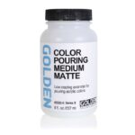 Golden Colour Pouring Medium Matte - 237ml