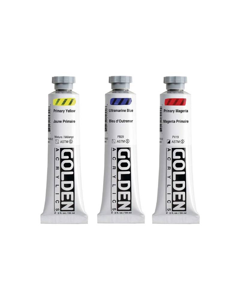 FOTO DI Colori Acrilici Golden Heavy Body