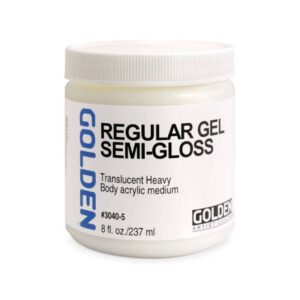 foto di Golden Regular Gel Semi-Gloss 237 ml – Gel Semilucido Trasparente
