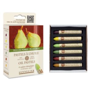 Set Pastelli ad Olio Sennelier – 6 colori per Natura Morta