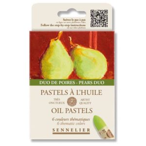 FOTO DI Set Pastelli ad Olio Sennelier – 6 colori per Natura Morta