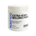 Golden Extra Hard Heavy Molding Paste, Pasta Modellante Acrilica Extra Dura