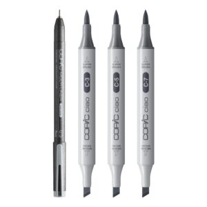 Set Copic Ciao Dark Cool Gray – 3 Colori - 2