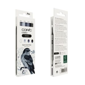 Set Copic Ciao Dark Cool Gray – 3 Colori - 4