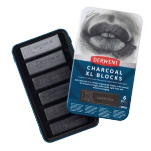 Set Charcoal XL Blocks acquerellabili – Carboncini grandi Derwent - 1