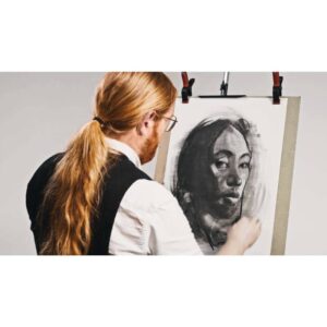 Set Charcoal XL Blocks acquerellabili – Carboncini grandi Derwent - 4