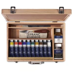 Lefranc & Bourgeois Set da 15 pezzi per pittura a olio in legno - 3