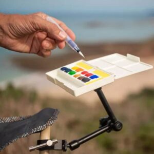 Set Acquerelli Sennelier – La Petit Aquarelle 12 mezzi godet con braccio snodabile - 2