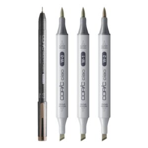 Set Copic Ciao Light Warm Gray – 3 Colori - 1