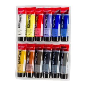 Set Colori Acrilici Amsterdam – 12 Tubi da 20 ml Paesaggi Urbani - 1