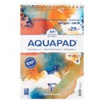Blocco di carta Clairefontaine Aquapad spiralato per acquerello grana fine 300 g/m²