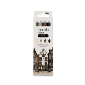 Set Copic Ciao Dark Warm Gray – 3 Colori - 1