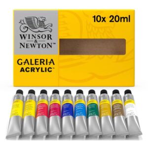 Winsor & Newton Galeria – Set Acrilici 10×20 ml - 1