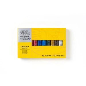 Winsor & Newton Galeria – Set Acrilici 10×20 ml - 2