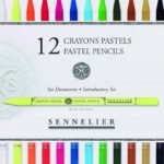Scatola 12 Pastelli a Matita Assortiti - Sennelier