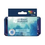 Set Acquerelli Portatile da 12 Mezzi Godet - LeFranc Bourgeois