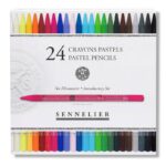Scatola 24 Pastelli a Matita Assortiti - Sennelier