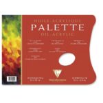 Tavolozza a strappo per olio e acrilico - Clairefontaine
