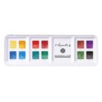 Box 12 ½ godets Colori Granulari - Sennelier