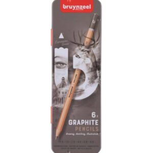 foto di Set 6 Matite in Grafite Bruynzeel Expression
