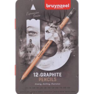 foto di Set 12 Matite in Grafite Bruynzeel Expression
