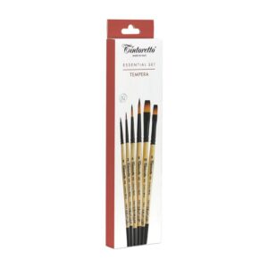 Foto_Di_Set_Essential_6_Pennelli_Tempera_Tintoretto