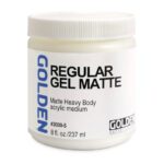 Golden Regular Gel Matte – Gel Acrilico Opaco Professionale 237 ml