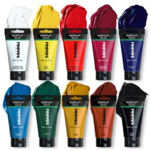 Foto_Di_Confenzione_colori_acrilici_10_ tubi_da_75_Ml_Reeves_A