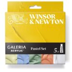 Galeria Acrylic Set Colori Pastelli 5x60ml - Winsor & Newton