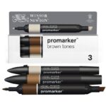 Promarker Set 3 Toni Marroni – Winsor & Newton